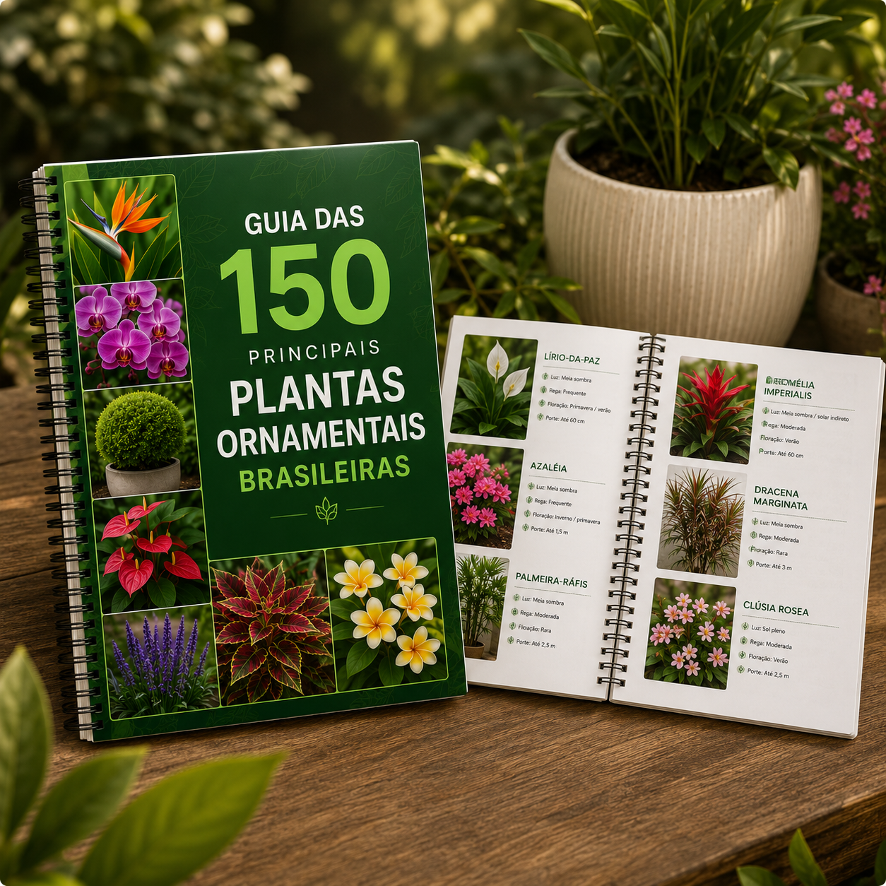 Guia das 150 Principais Plantas Ornamentais Brasileiras