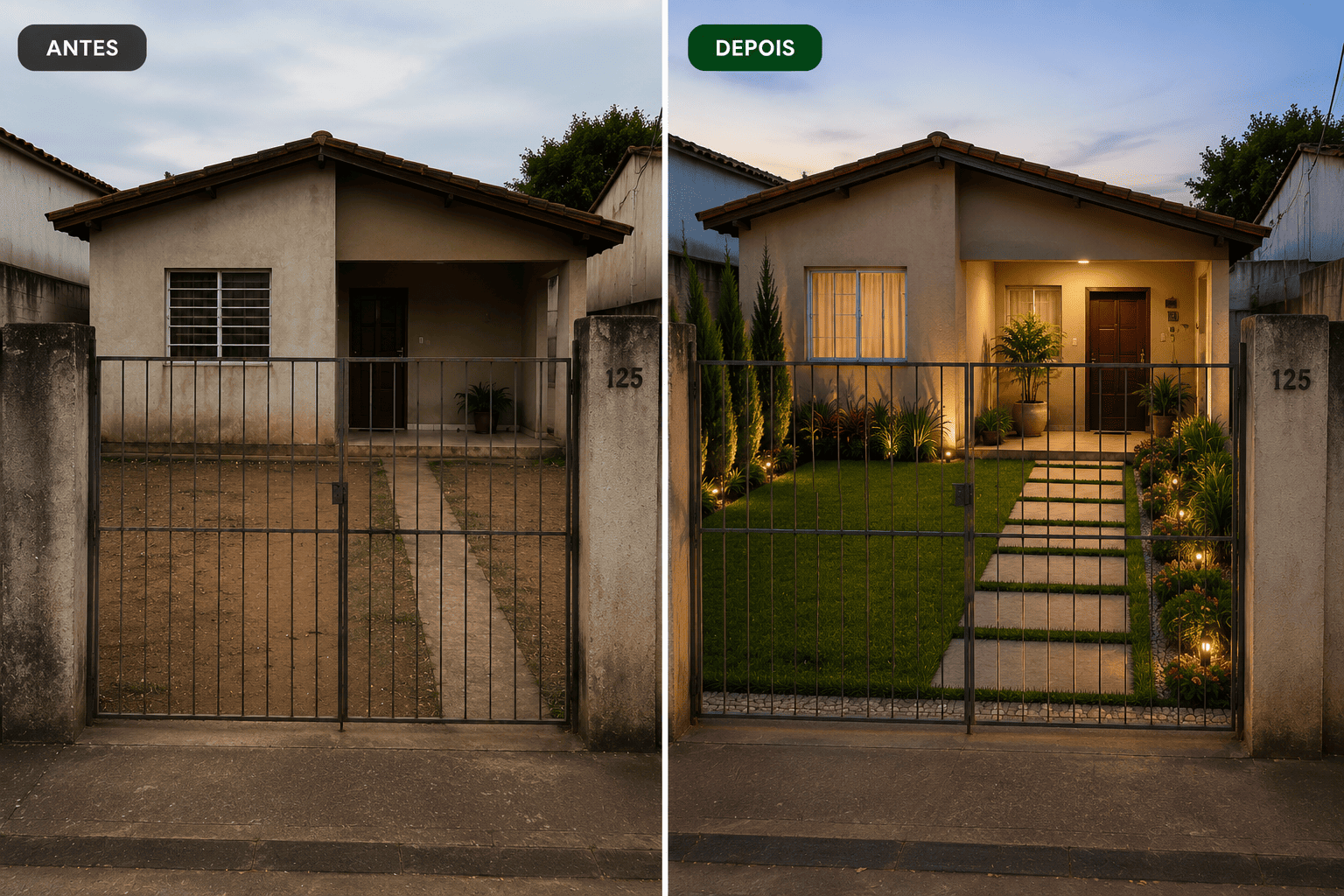 Antes e depois 3