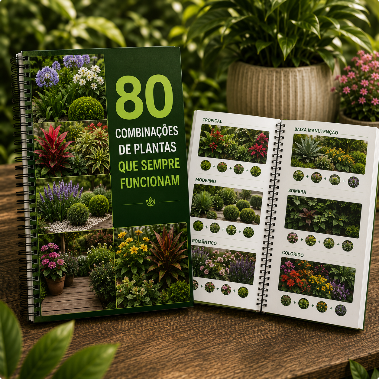 80 Combinações de Plantas que Sempre Funcionam